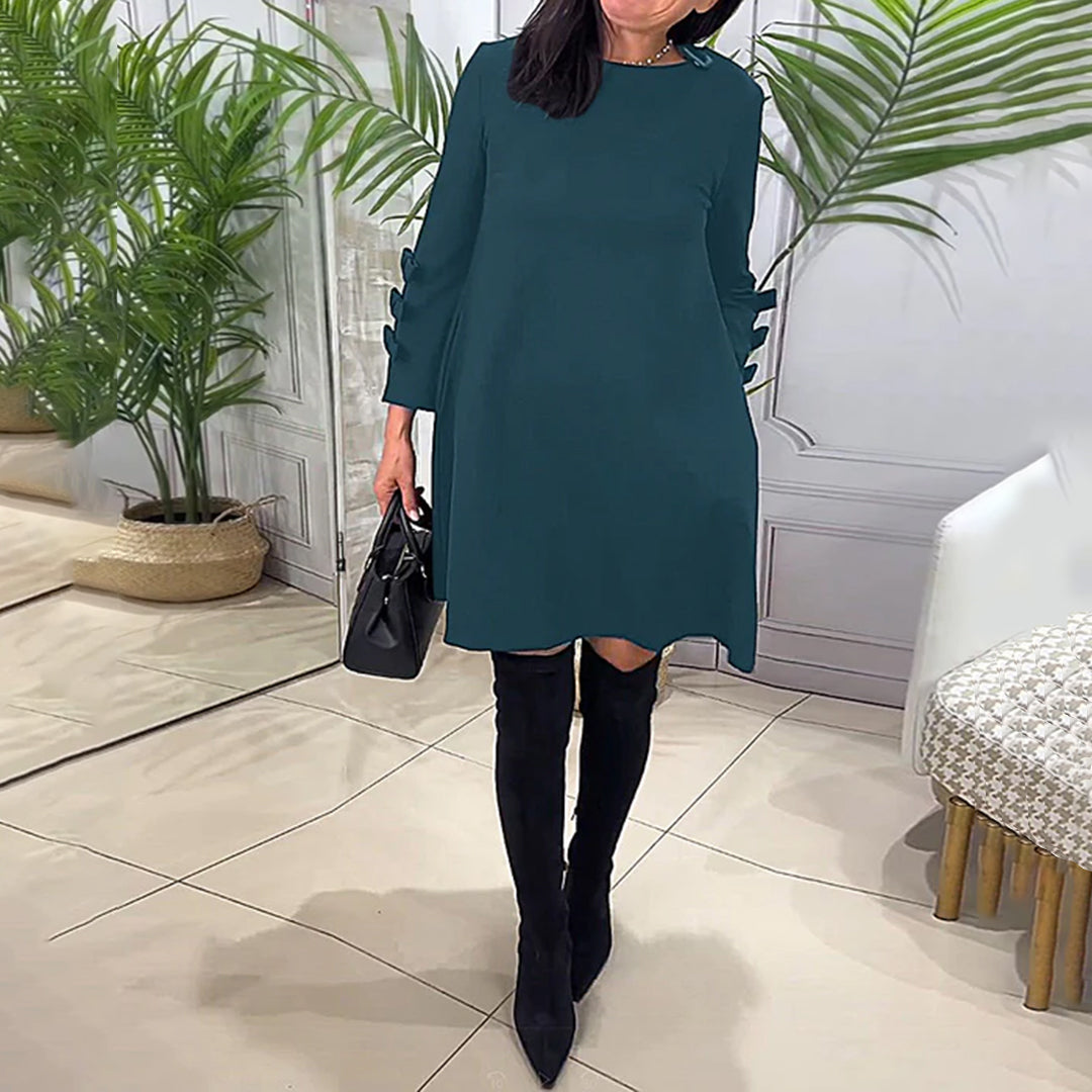 Robe décontractée à manches longues pour femmes - Confortable - Projet Paris - Look casual -