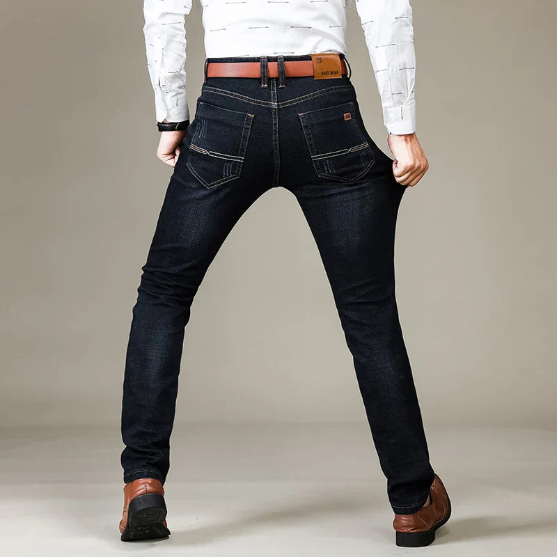 Jeans en denim classique homme – Projet Paris Julio – Confort ultime, style durable