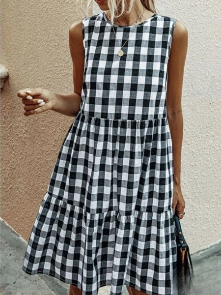 Robe ample pour femme avec col rond tendance - Projet Paris - Confort et style