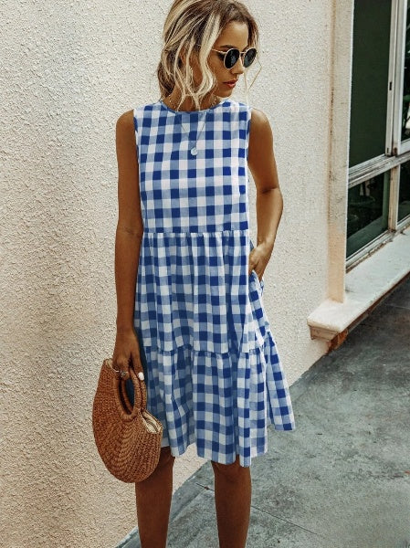 Robe ample pour femme avec col rond tendance - Projet Paris - Confort et style