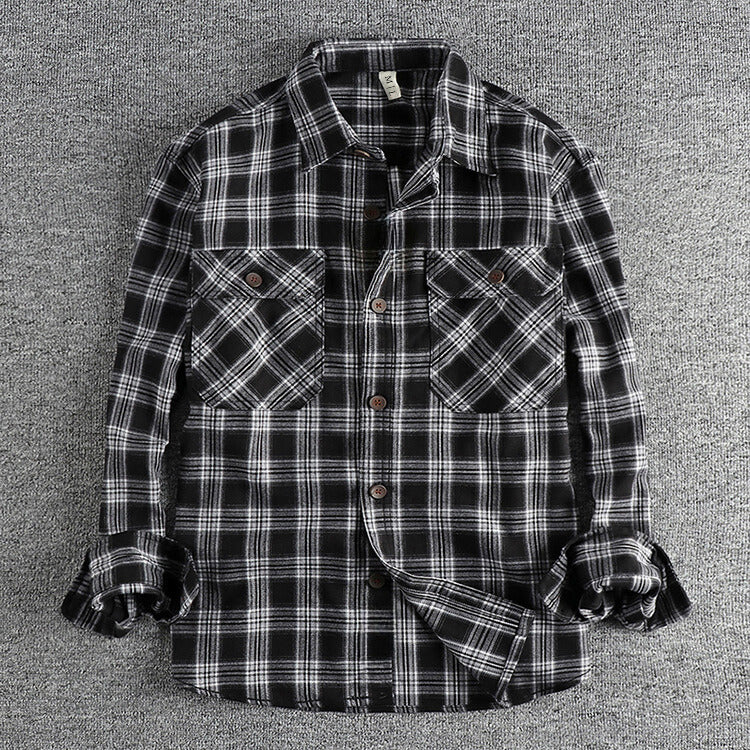 Chemise Le Plaid Classique par Felix Grant - Projet Paris – Intemporelle et chaleureuse
