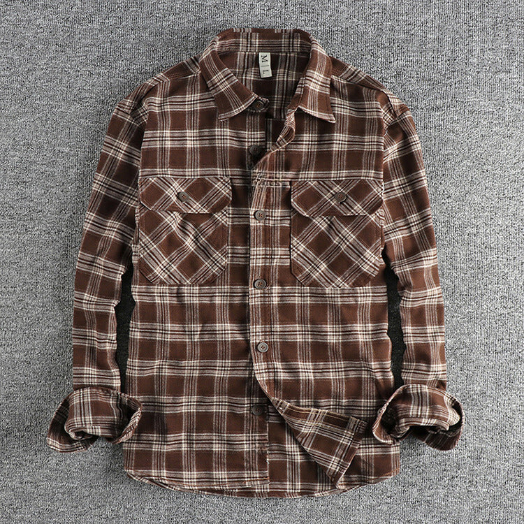 Chemise Le Plaid Classique par Felix Grant - Projet Paris – Intemporelle et chaleureuse