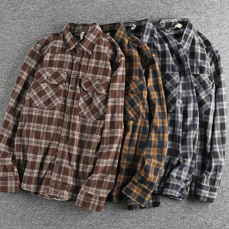 Chemise Le Plaid Classique par Felix Grant - Projet Paris – Intemporelle et chaleureuse