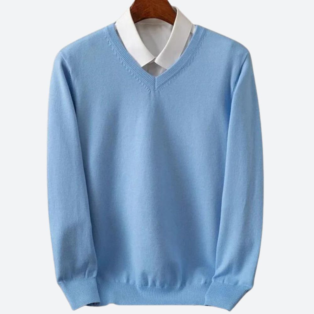 Pull chaud en cachemire pour hommes - Luxe et confort - Projet Paris - Parfait pour les journées fraîches