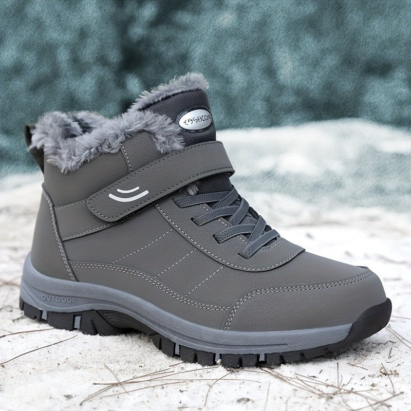 Bottes hautes confortables et chaudes pour hommes - Projet Paris - Confort et isolation - Idéales pour l'hiver