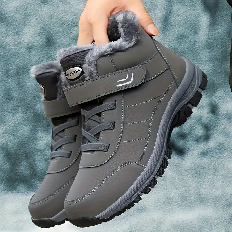 Bottes hautes confortables et chaudes pour hommes - Projet Paris - Confort et isolation - Idéales pour l'hiver
