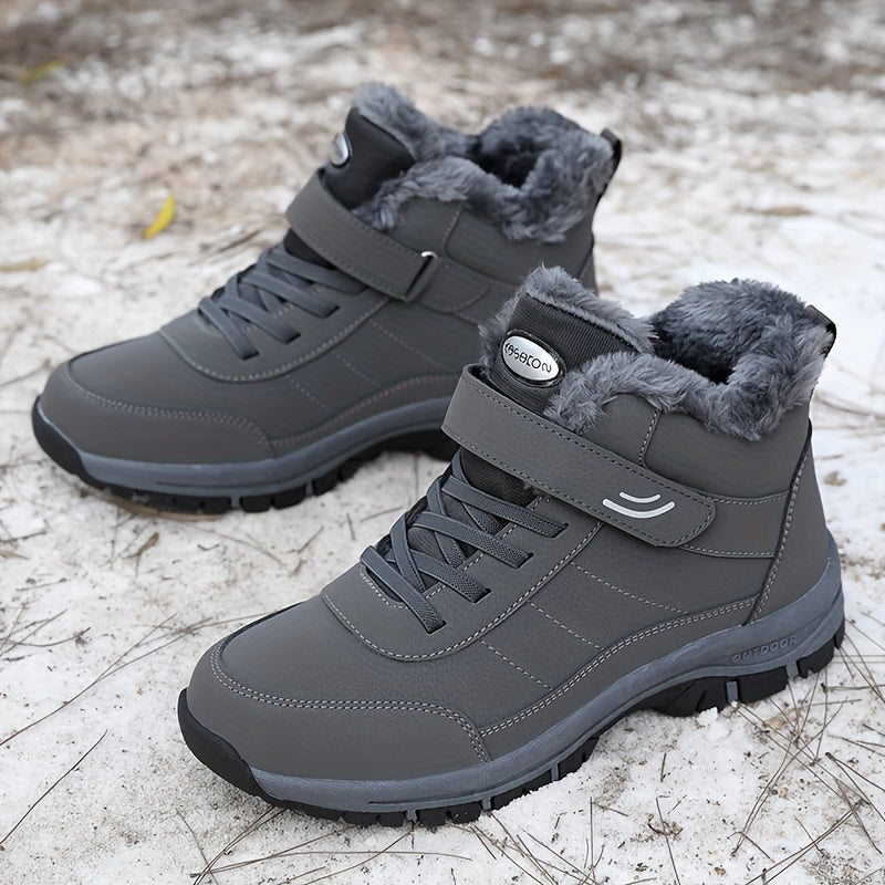 Bottes hautes confortables et chaudes pour hommes - Projet Paris - Confort et isolation - Idéales pour l'hiver