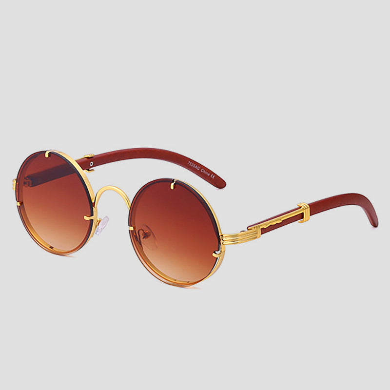Lunettes de soleil rondes rétro – Projet Paris – Look vintage – Protection UV