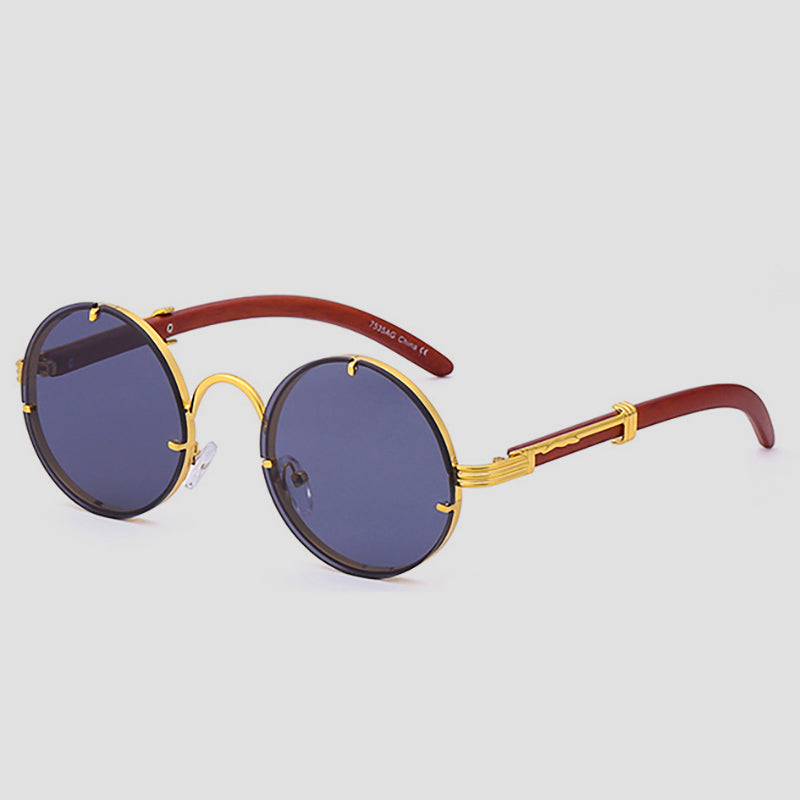 Lunettes de soleil rondes rétro – Projet Paris – Look vintage – Protection UV