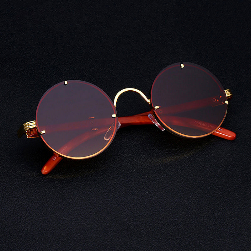 Lunettes de soleil rondes rétro – Projet Paris – Look vintage – Protection UV