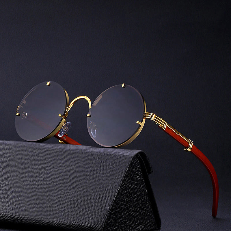 Lunettes de soleil rondes rétro – Projet Paris – Look vintage – Protection UV