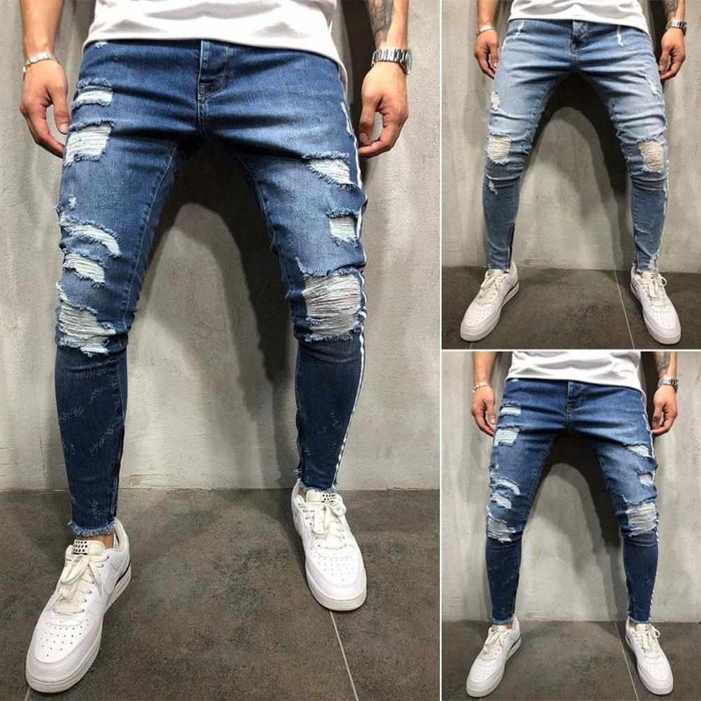 Jean déchiré Rocky pour homme - Projet Paris - Look urbain - Coupe moderne