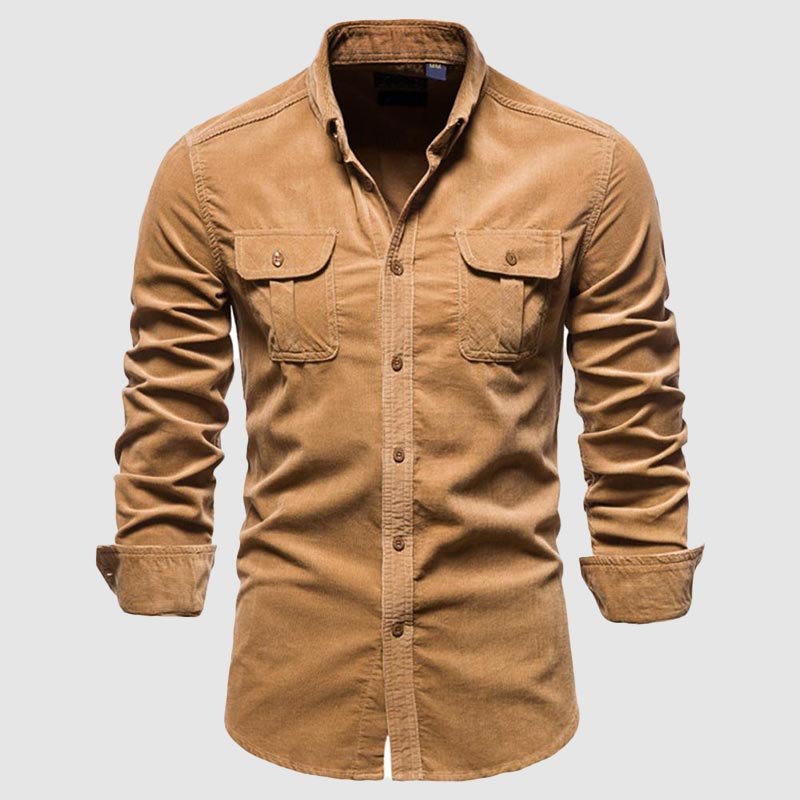Chemise casual en coton pour homme – Projet Paris – Confort urbain et silhouette raffinée