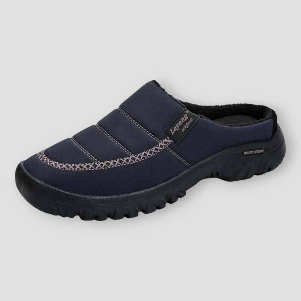 Chaussons antidérapants en peluche pour homme - North Royal - Projet Paris - Ultra doux