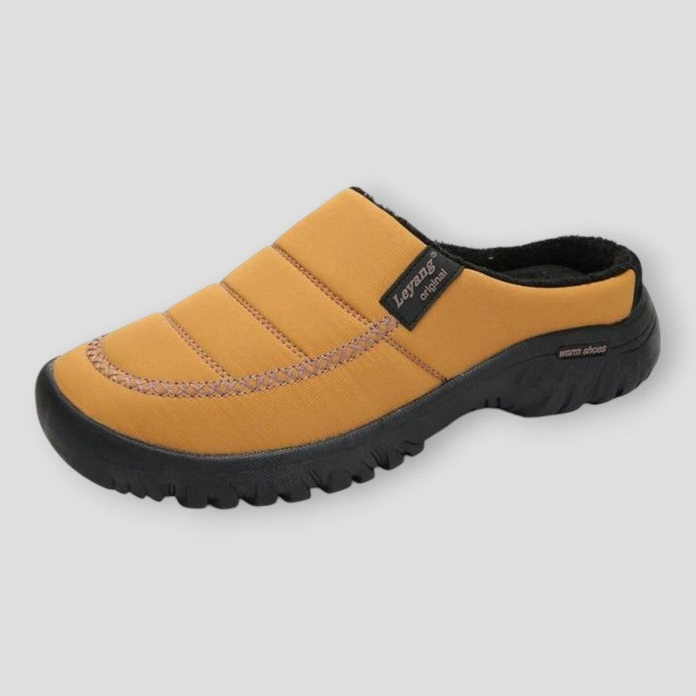 Chaussons antidérapants en peluche pour homme - North Royal - Projet Paris - Ultra doux