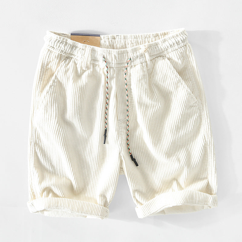 Short en velours côtelé pour homme – Projet Paris – Toucher luxueux et look vintage