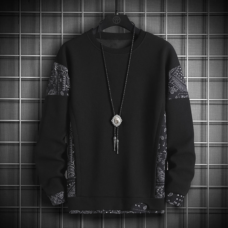Pull à imprimé lettre - Style Décontracté - Projet Paris - Design graphique, Parfait pour un look moderne
