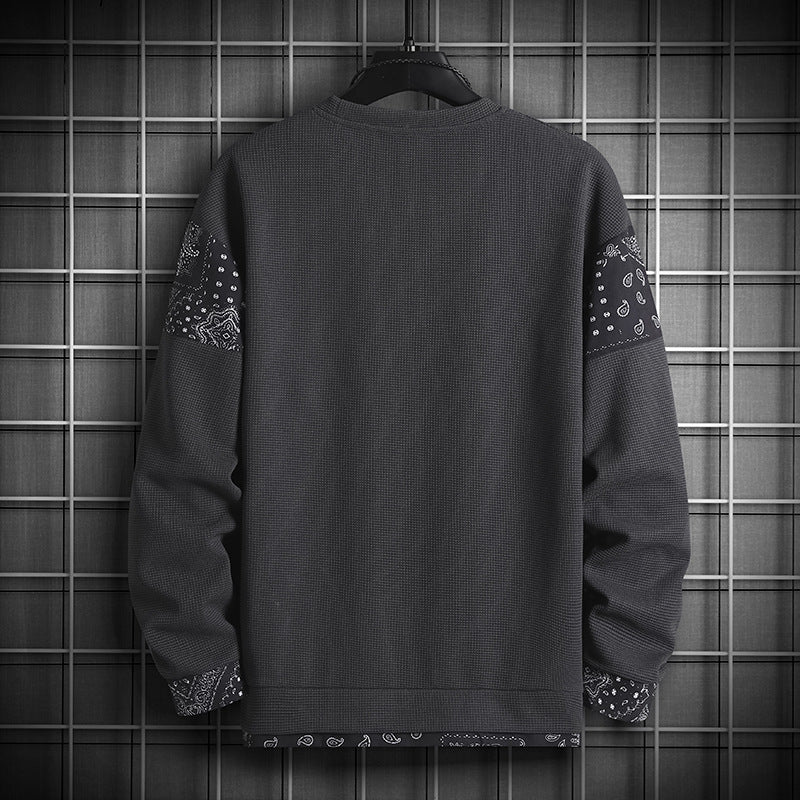 Pull à imprimé lettre - Style Décontracté - Projet Paris - Design graphique, Parfait pour un look moderne