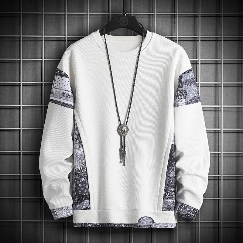 Pull à imprimé lettre - Style Décontracté - Projet Paris - Design graphique, Parfait pour un look moderne