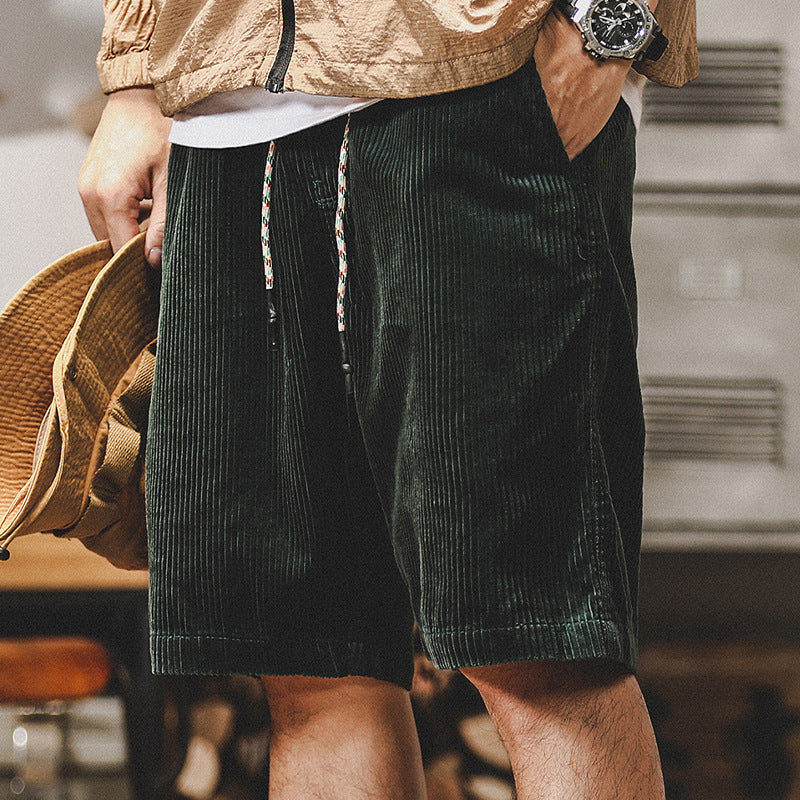 Short en velours côtelé pour homme – Projet Paris – Toucher luxueux et look vintage