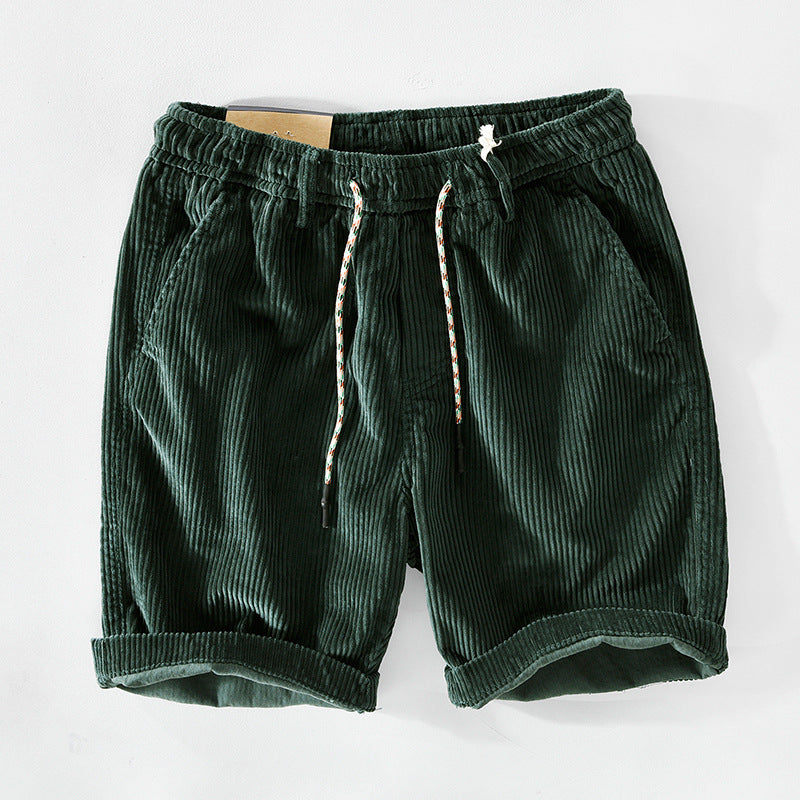 Short en velours côtelé pour homme – Projet Paris – Toucher luxueux et look vintage