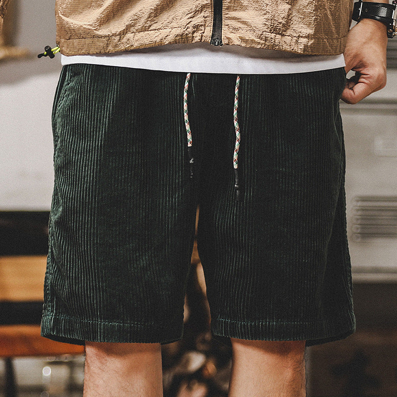 Short en velours côtelé pour homme – Projet Paris – Toucher luxueux et look vintage