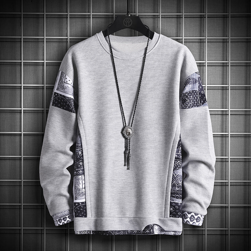 Pull à imprimé lettre - Style Décontracté - Projet Paris - Design graphique, Parfait pour un look moderne