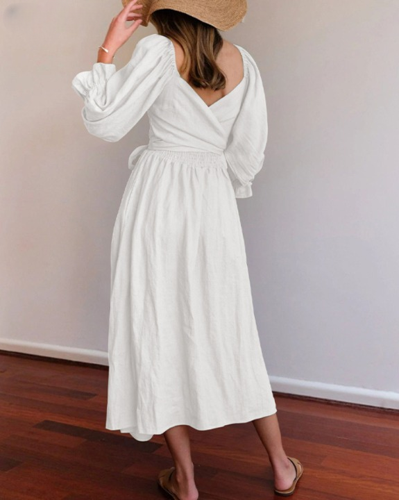 Robe à Manches Volantées Réversibles - Projet Paris - Polyvalente et élégante
