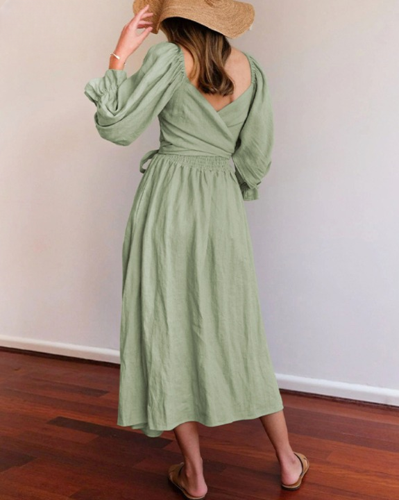 Robe à Manches Volantées Réversibles - Projet Paris - Polyvalente et élégante