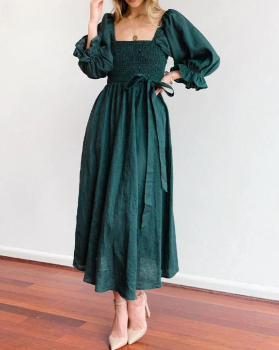 Robe à Manches Volantées Réversibles - Projet Paris - Polyvalente et élégante