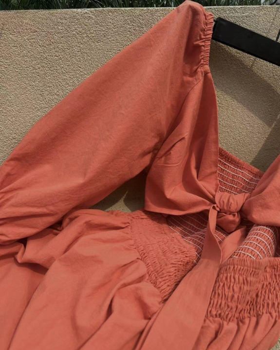 Robe à Manches Volantées Réversibles - Projet Paris - Polyvalente et élégante