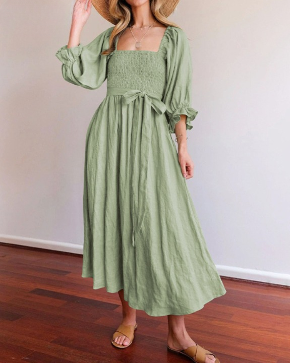 Robe à Manches Volantées Réversibles - Projet Paris - Polyvalente et élégante