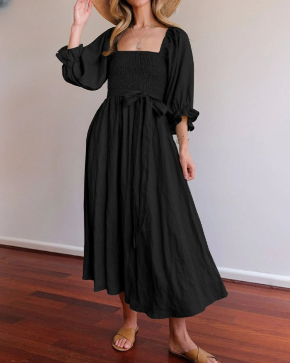Robe à Manches Volantées Réversibles - Projet Paris - Polyvalente et élégante