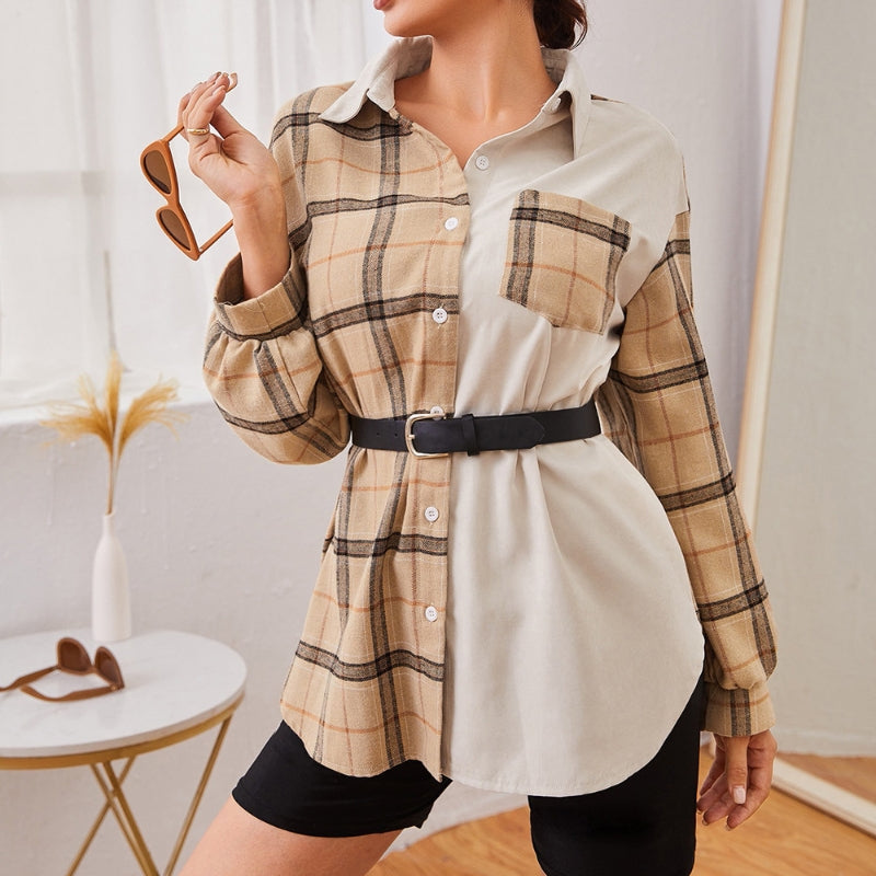 Blouse patchwork - Rileys - Projet Paris - Design original - Toucher doux et léger