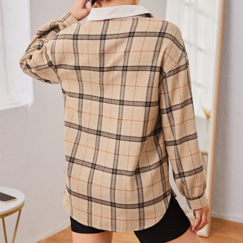 Blouse patchwork - Rileys - Projet Paris - Design original - Toucher doux et léger