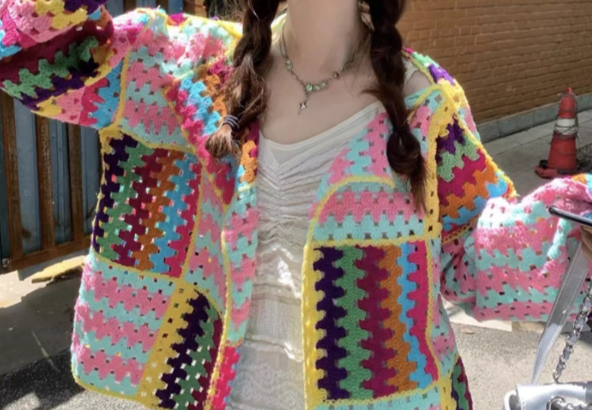Gilet en crochet élégant - Veste chic et raffinée - Projet Paris - Confortable