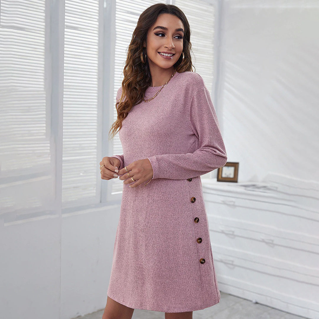 Robe à manches longues - Élégance intemporelle - Projet Paris - Adaptée à toutes les occasions