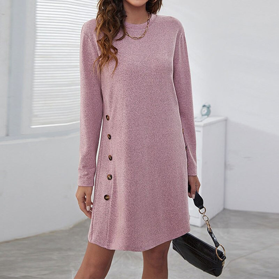 Robe à manches longues - Élégance intemporelle - Projet Paris - Adaptée à toutes les occasions