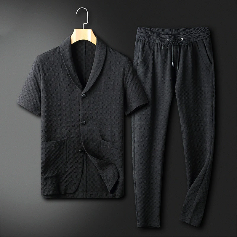 Ensemble détente homme – Style estival respirant – Projet Paris – Confort et légèreté