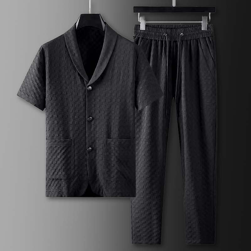 Ensemble détente homme – Style estival respirant – Projet Paris – Confort et légèreté