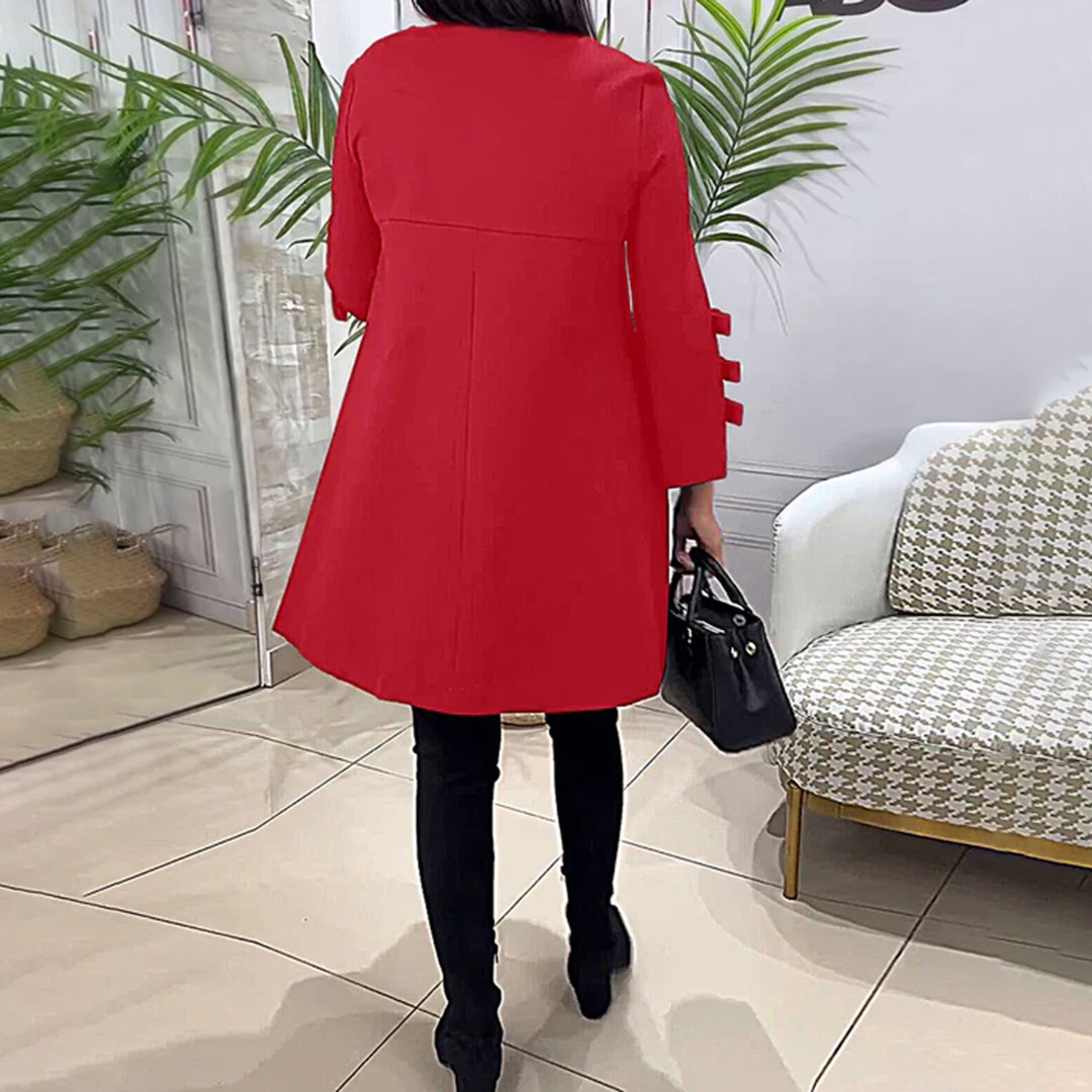 Robe décontractée à manches longues pour femmes - Confortable - Projet Paris - Look casual -