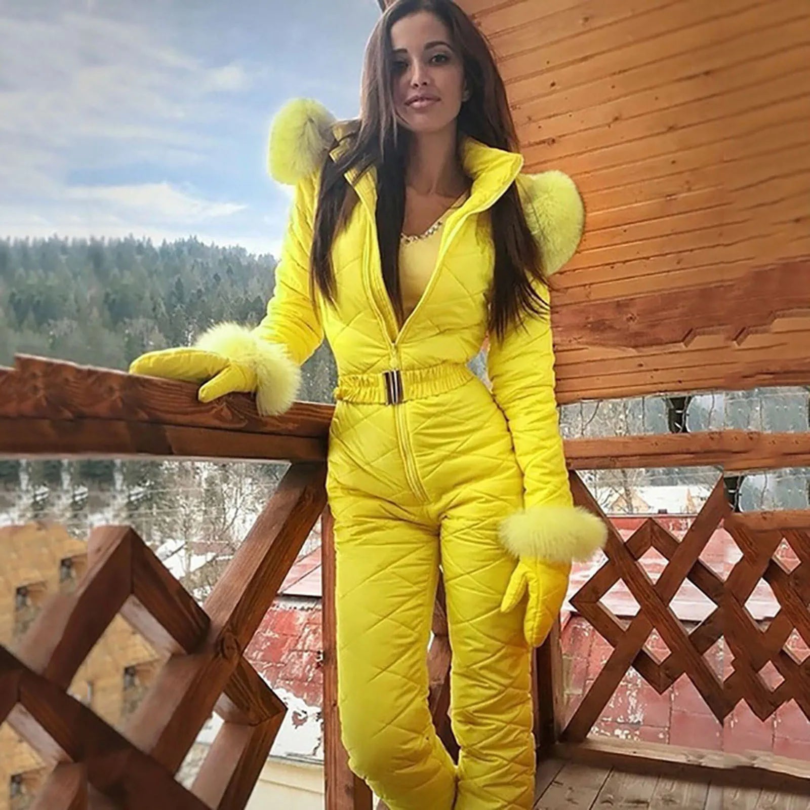 Combinaison d'hiver élégante pour femmes - Projet Paris - Style et chaleur