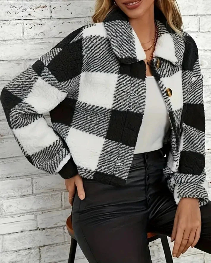 Veste automne cosy - Style intemporel - Projet Paris - Idéal pour la mi-saison