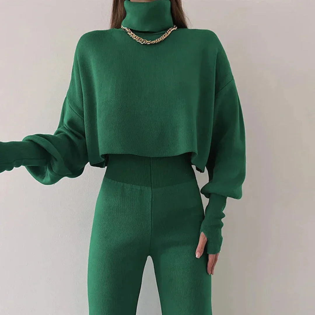 Ensemble tricoté confortable - Deux pièces - Projet Paris - Doux et cosy