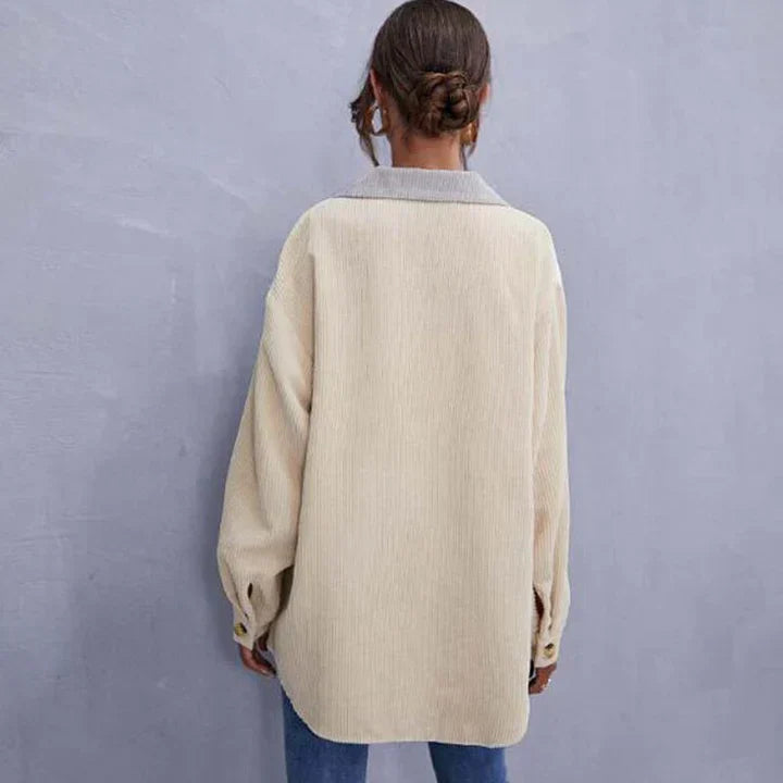 Veste en cordon structuré à boutons pour femmes - Projet Paris - Tendance et confortable