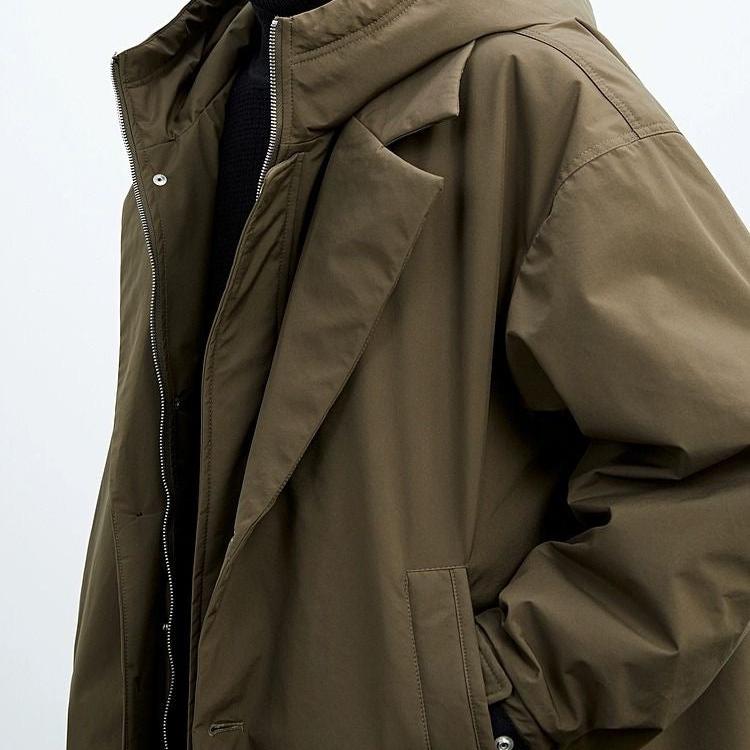 Manteau long - Projet Paris - Élégance et chaleur - Parfait pour les journées fraîches