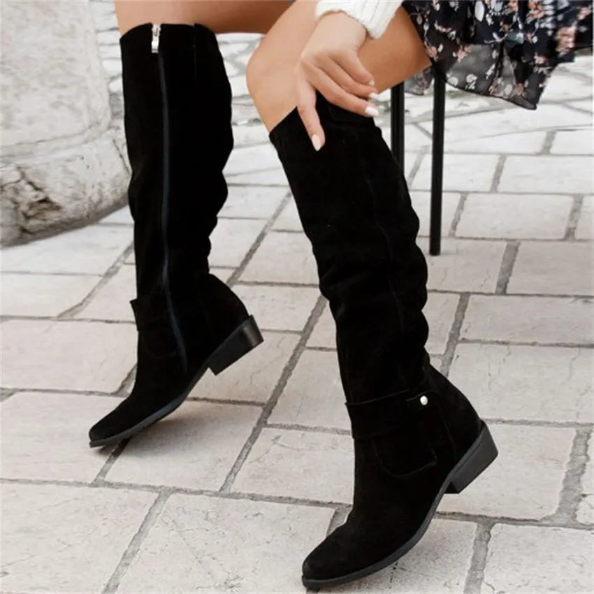 Bottes d’hiver hautes - Chaussures pour extérieur - Projet Paris - Chaudes, imperméables,