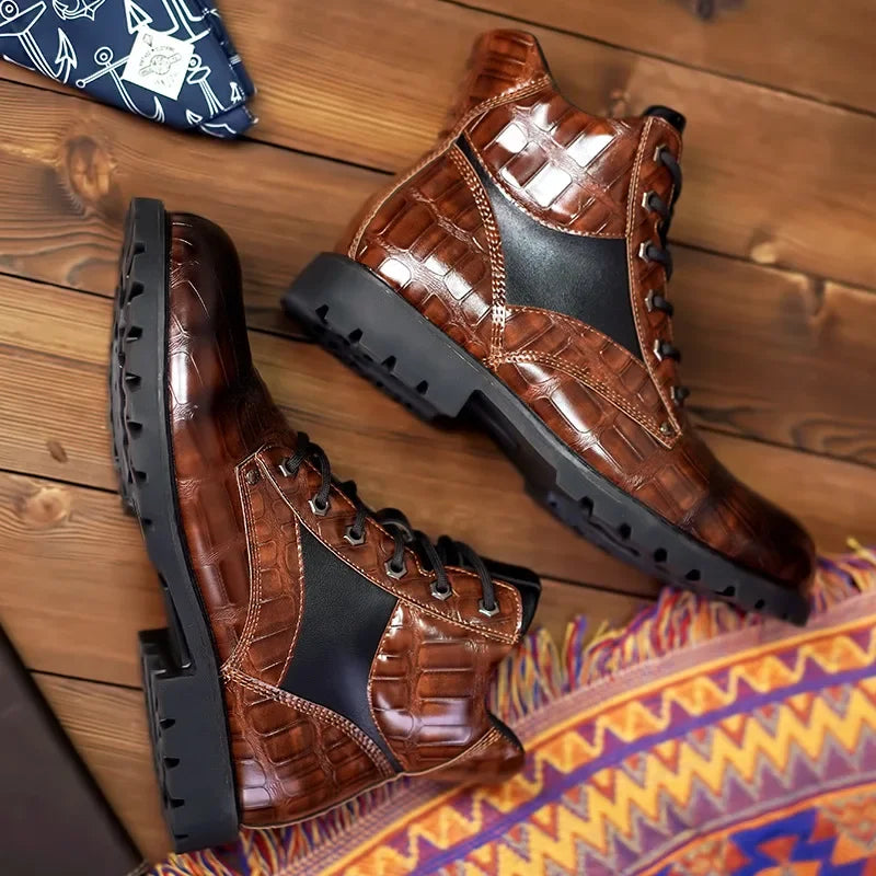 Bottes en Cuir de Haute Qualité - Élégantes et Confortables - Projet Paris - Durable et Tendance