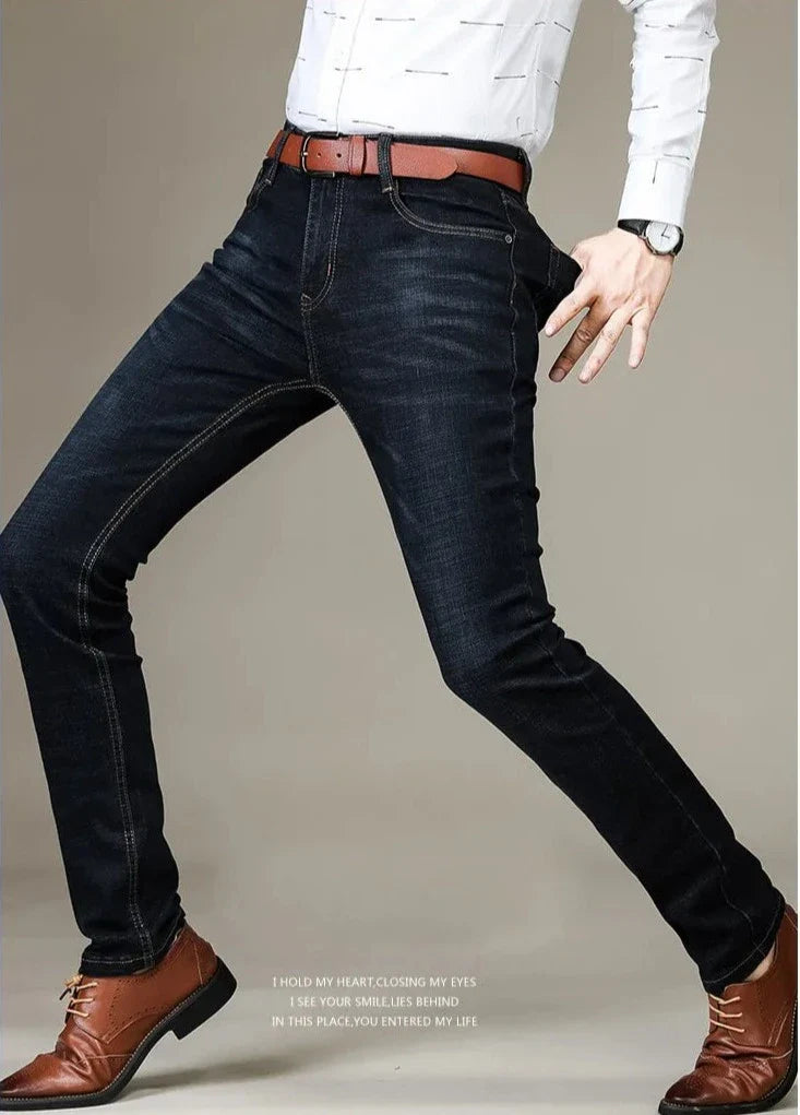 Jeans en denim classique homme – Projet Paris Julio – Confort ultime, style durable