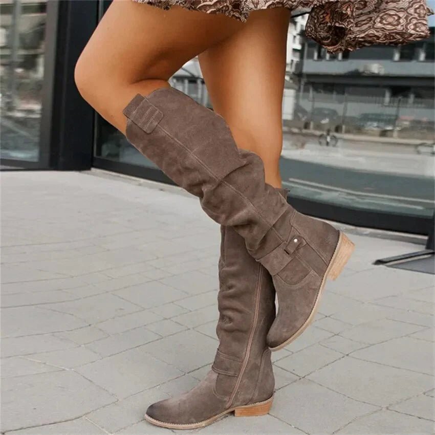 Bottes d’hiver hautes - Chaussures pour extérieur - Projet Paris - Chaudes, imperméables,